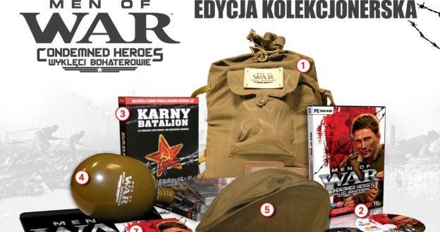 Men of War: Wyklęci Bohaterowie - zawartość edycji kolekcjonerskiej /Informacja prasowa