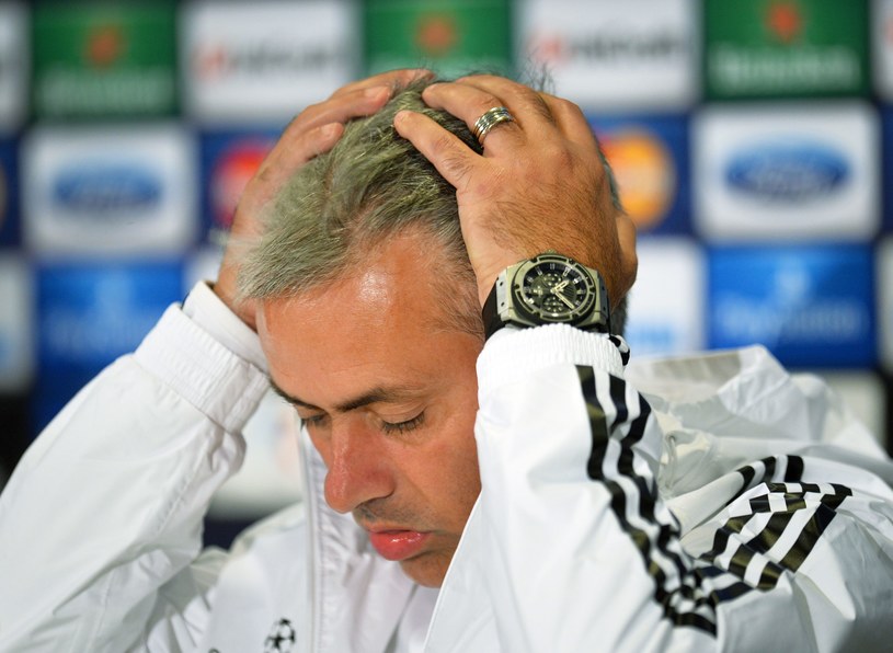 Menedżer Chelsea Londyn Jose Mourinho /AFP