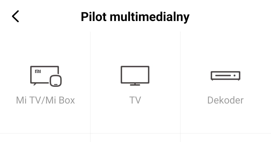 Menu wyboru urządzeń w aplikacji Mi Pilot. /Xiaomi /materiał zewnętrzny