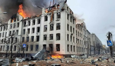 Mer Charkowa: Miasto jest pod nieustannym ostrzałem Rosjan, ale się nie poddamy