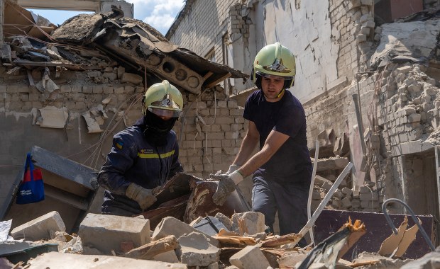 Mer Charkowa: To jest ludobójstwo narodu ukraińskiego [ZAPIS RELACJI]