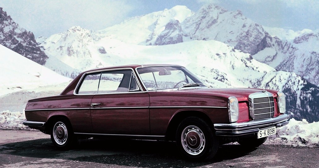 Mercedes 114 coupe /Informacja prasowa