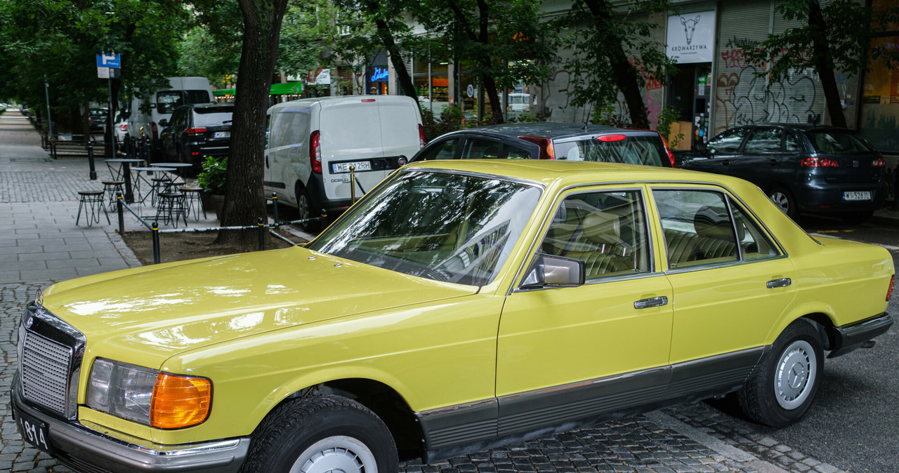 Mercedes 280 SE - ten egzemplarz był ostatnim samochodem Stanisława Lema /Mateusz Grochocki/Dzień Dobry TVN /East News