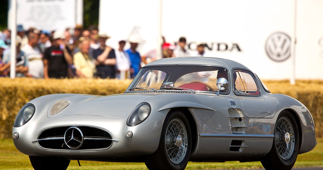 Mercedes 300 SLR Uhlenhaut na Festiwalu Szybkości w Goodwood /Getty Images