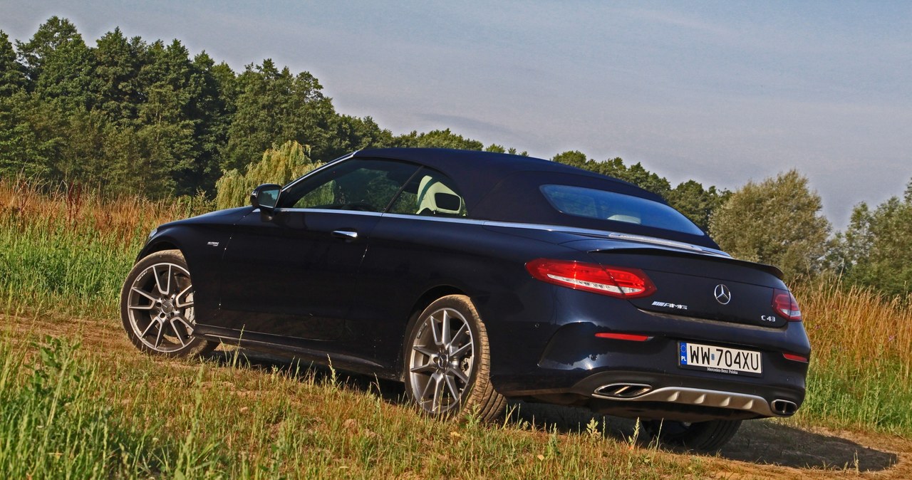 Mercedes-AMG C 43 4MATIC Cabriolet /Michał Domański /INTERIA.PL