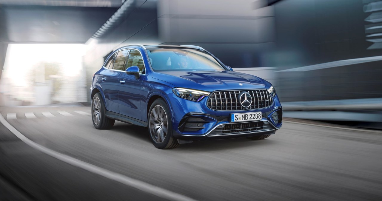 Mercedes-AMG GLC 43 4MATIC trafił już do polskich salonów. /materiały prasowe