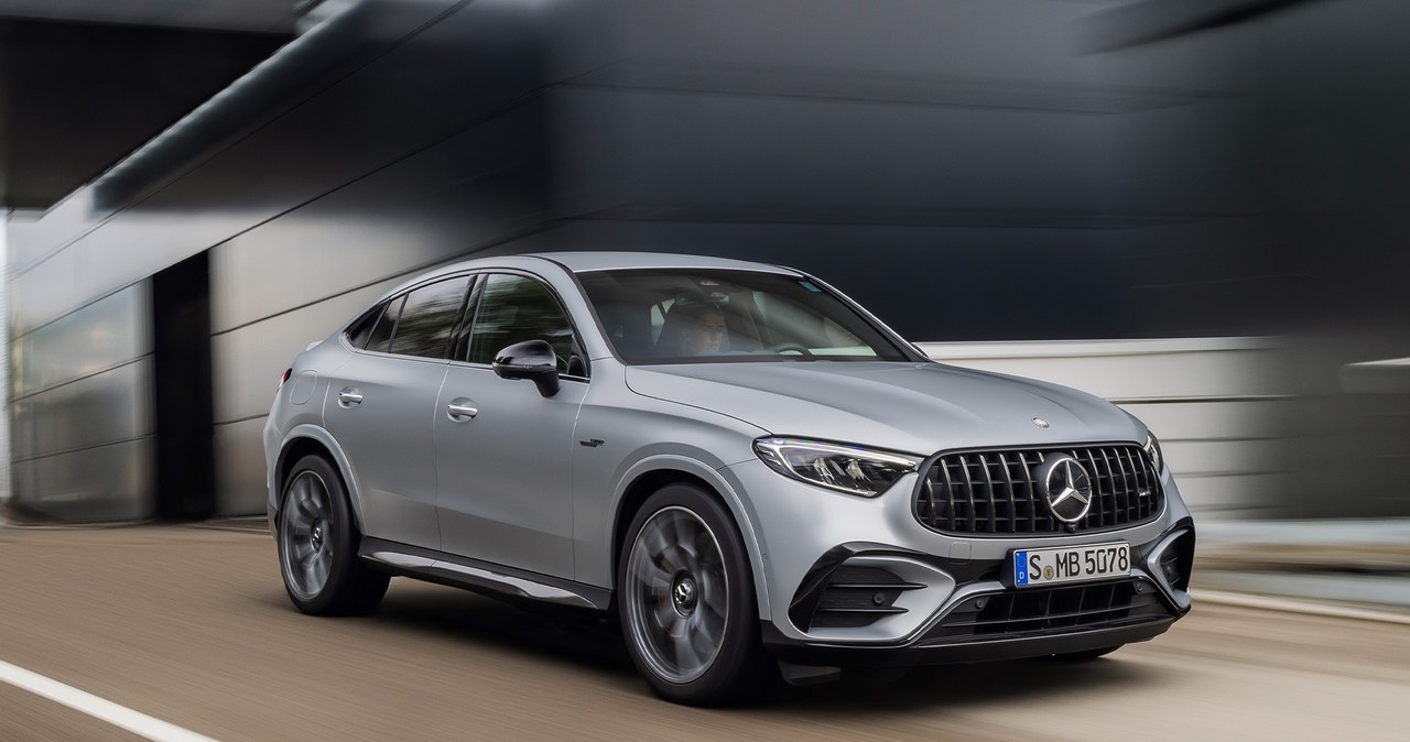 Mercedes-AMG GLC 63 S E Performance Coupe /Mercedes /materiały prasowe