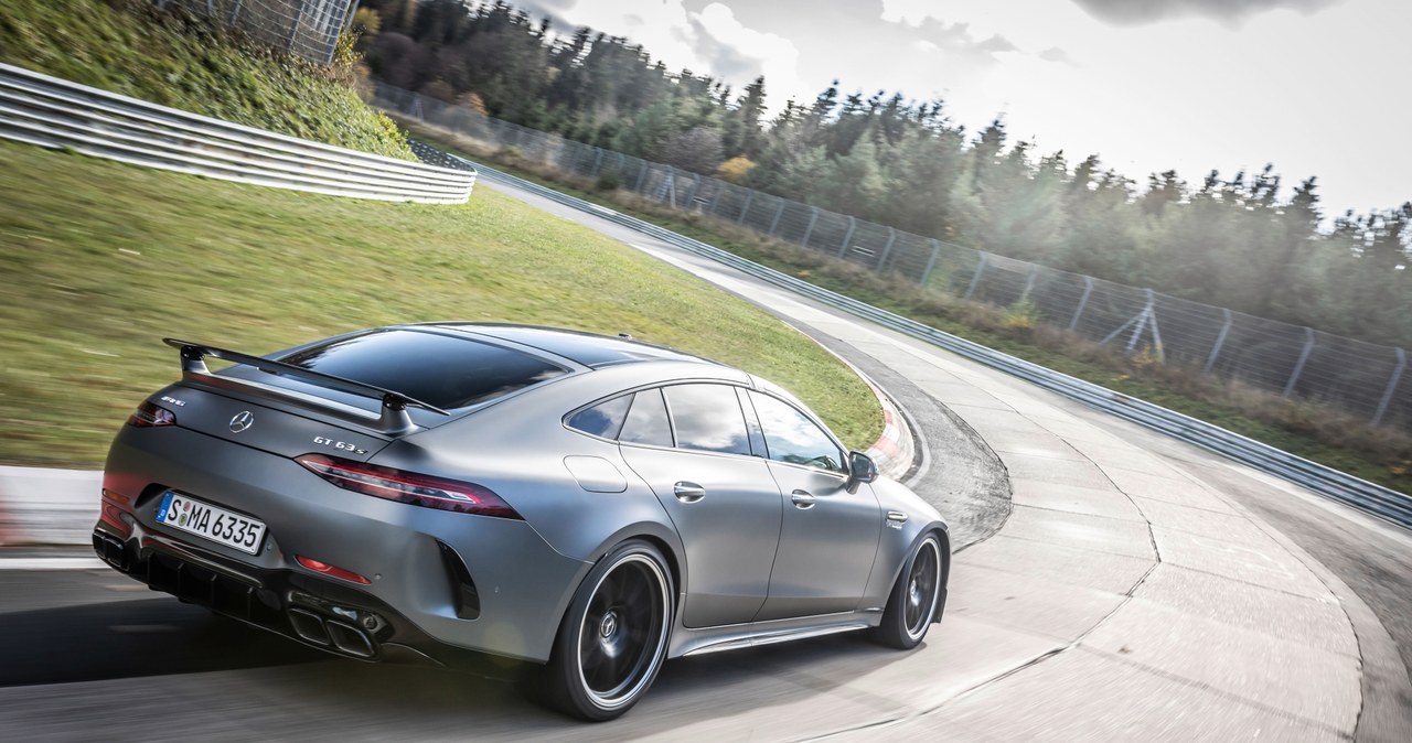 Mercedes-AMG GT 63 S 4MATIC+ 4-drzwiowe coupe /Informacja prasowa