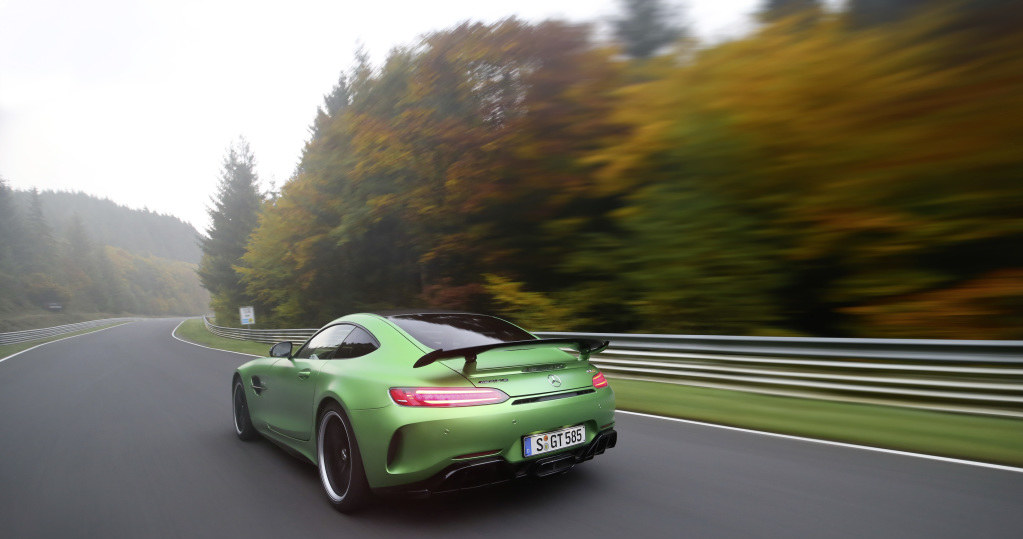 Mercedes-AMG GT R na Nurburgringu /Informacja prasowa