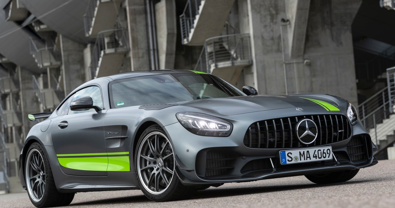 Mercedes-AMG GT R Pro. Dokładnie taki samochód został skradziony /Informacja prasowa