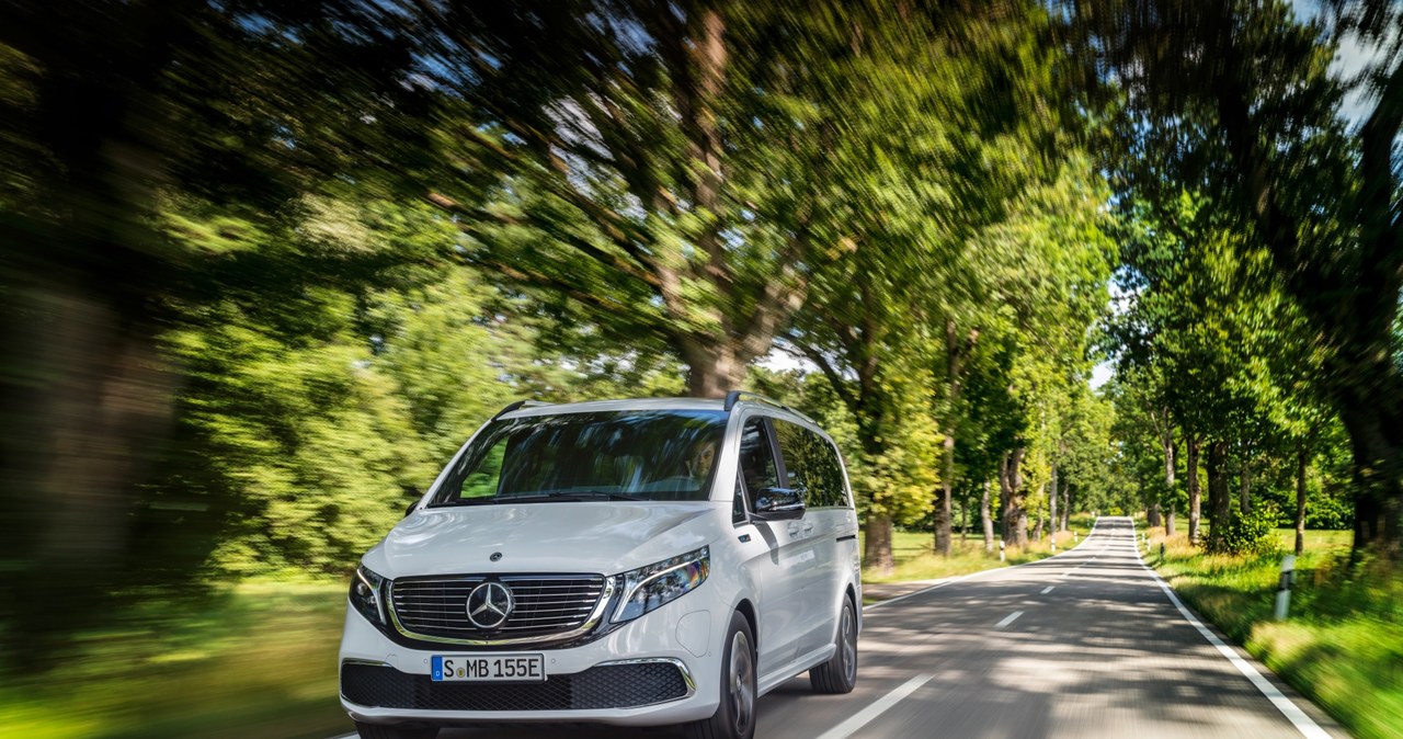 Mercedes-Benz EQV to największe – dosłownie! – osobowe auto na prąd na rynku /materiały promocyjne