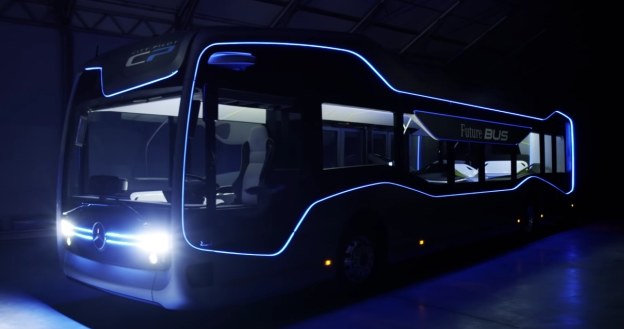 Mercedes-Benz Future Bus - zautomatyzowany autobus /INTERIA.PL/informacje prasowe