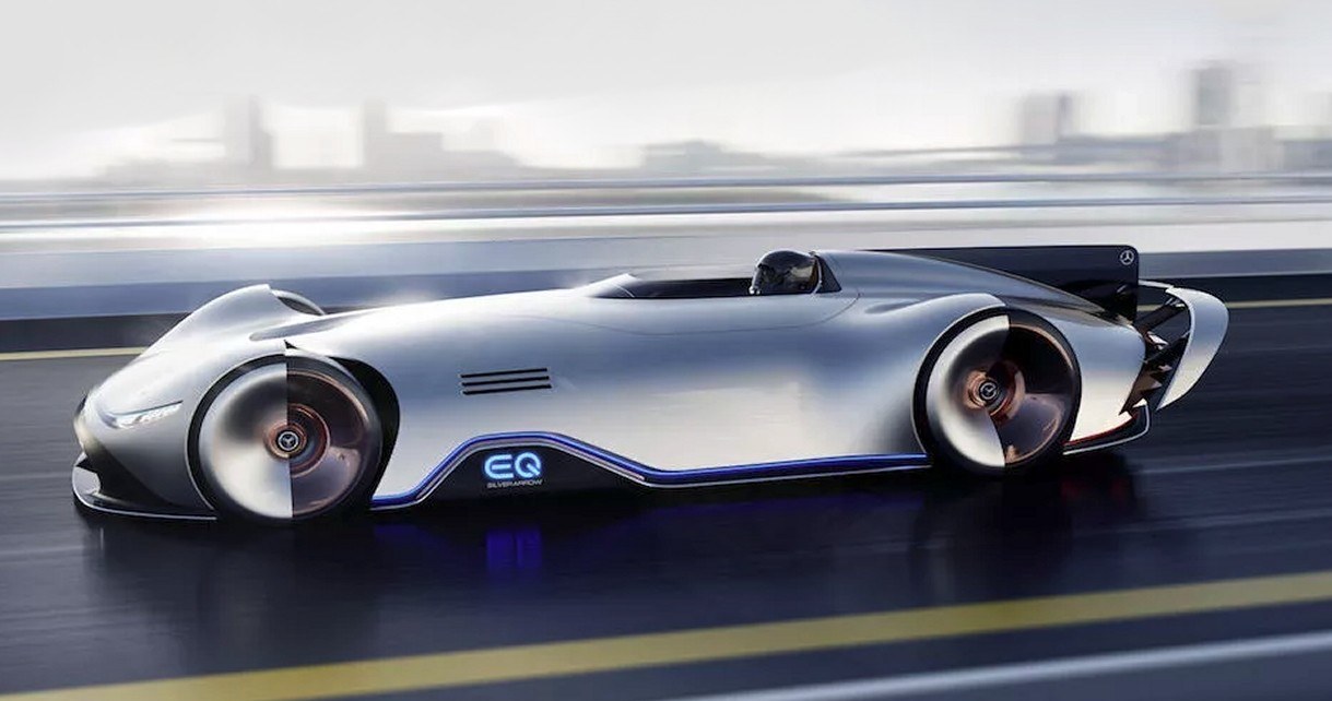 Mercedes-Benz pokazał futurystyczny koncept pojazdu EQ Silver Arrow /Geekweek