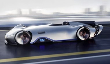 Mercedes-Benz pokazał futurystyczny koncept pojazdu EQ Silver Arrow