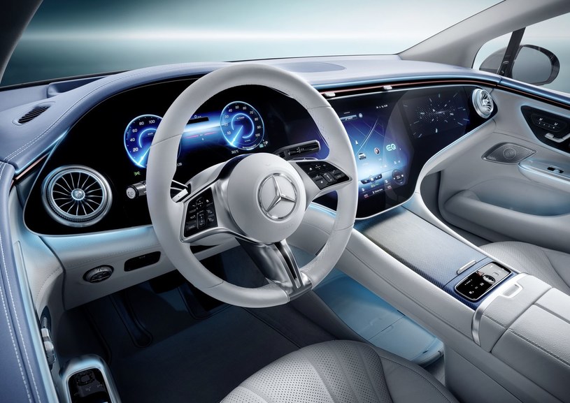 Mercedes-EQ EQE wnętrze /Informacja prasowa
