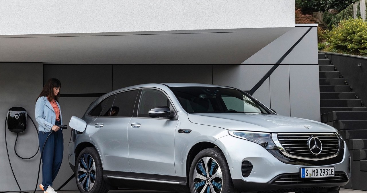 Mercedes EQC /Informacja prasowa