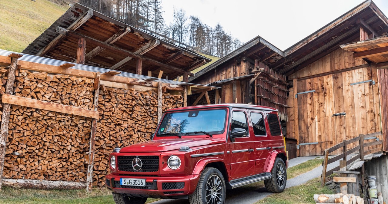 Mercedes G 350 d /Informacja prasowa