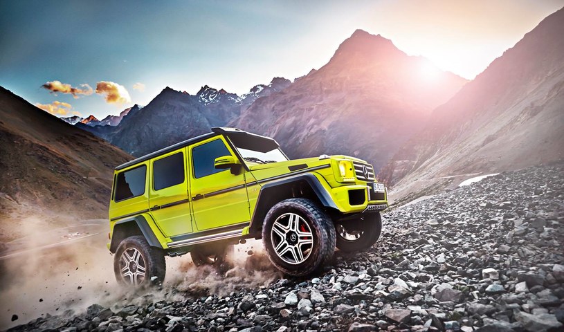 Mercedes G 500 4x4 /Informacja prasowa