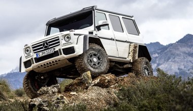 Mercedes G 500 4x4². Leśny potwór 