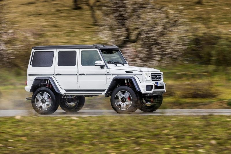 Mercedes G 500 4x4² /Informacja prasowa