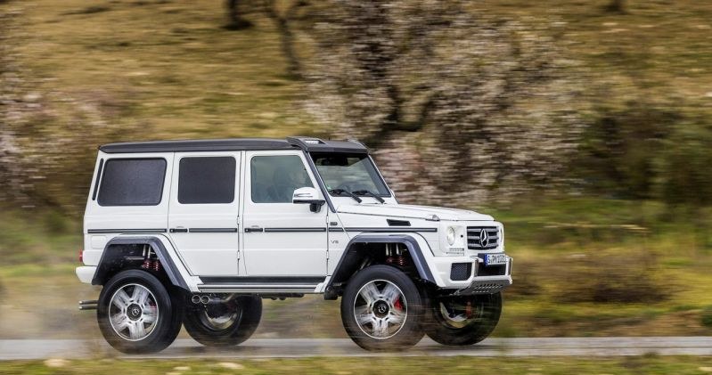 Mercedes G 500 4x4² /Informacja prasowa