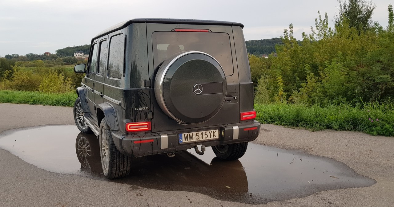 Mercedes G 500 V8 /INTERIA.PL