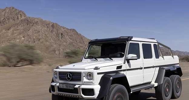 Mercedes G63 AMG 6x6 /Informacja prasowa