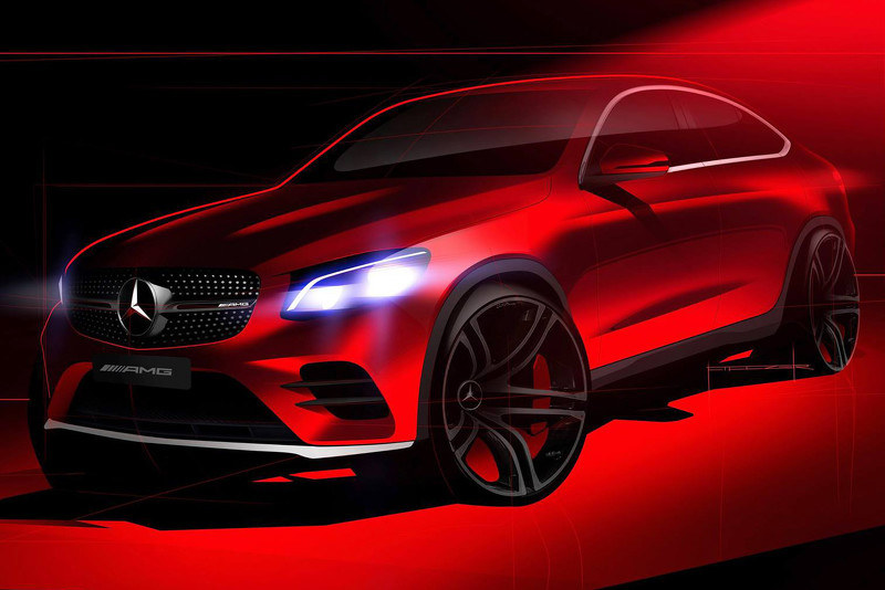 Mercedes GLC Coupe /Informacja prasowa