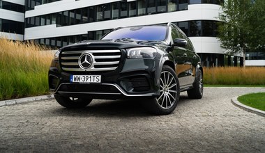 Mercedes GLS 450 onieśmiela zużyciem paliwa. W mieście przejedzie mniej niż elektryk