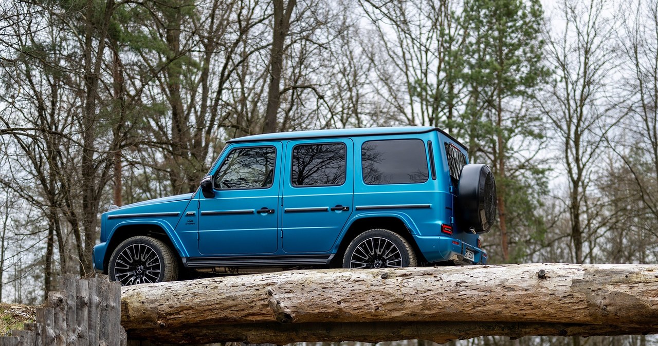 Mercedes Klasy G po faceliftingu (2024) /Mercedes /materiały prasowe