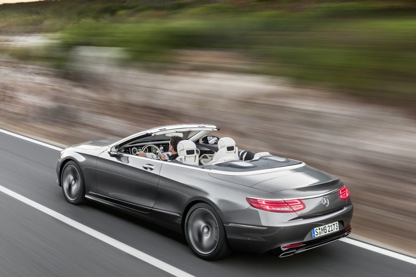 Mercedes klasy S Cabrio /Informacja prasowa