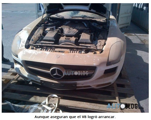 Mercedes po rocznej kąpieli w słonej wodzie /Informacja prasowa
