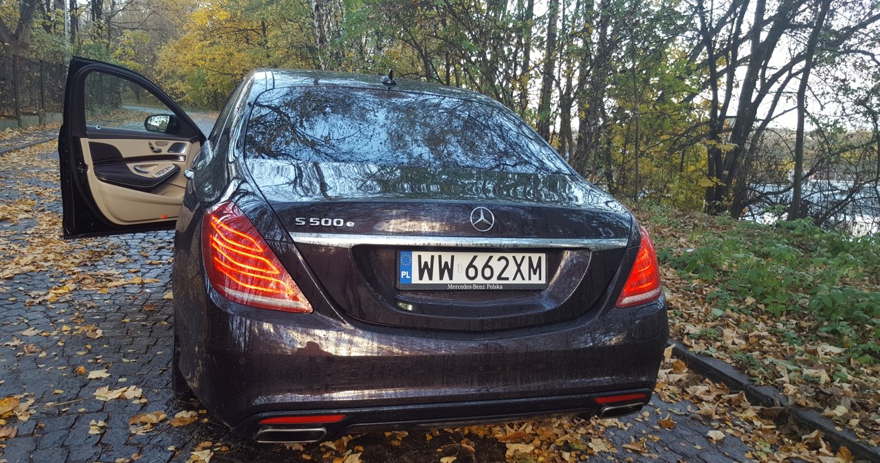 Mercedes S 500e /INTERIA.PL