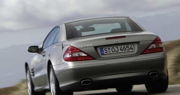 Mercedes SL typoszeregu R230 /Informacja prasowa