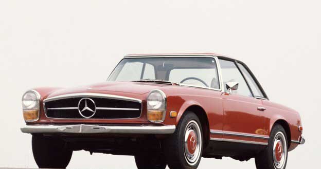 Mercedes SL typoszeregu W113, tzw. "pagoda" /Informacja prasowa