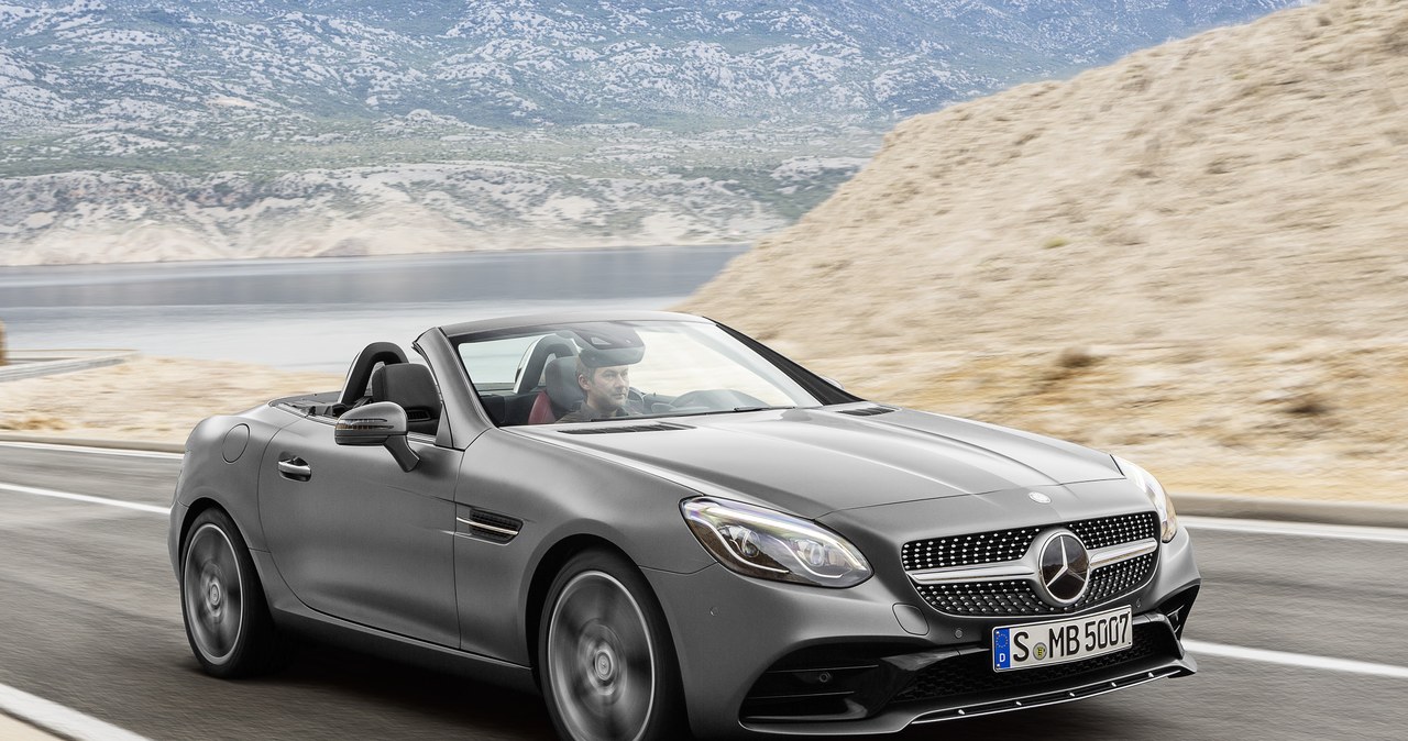 Mercedes SLC po liftingu /Informacja prasowa