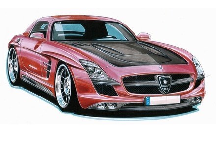 Mercedes SLS od Lorinsera /Informacja prasowa