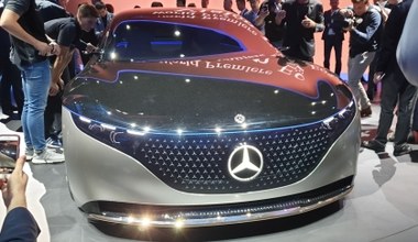 Mercedes Vision EQS. Taka będzie elektryczna klasa S?