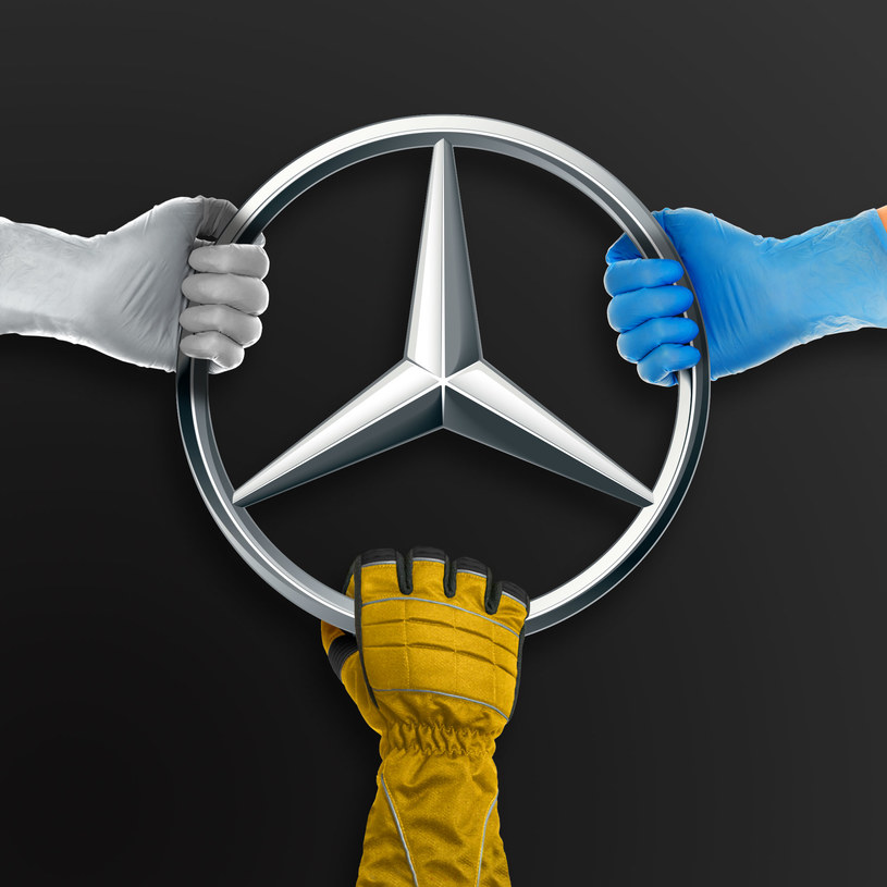 Mercedes wspiera Wielką Olkiestrę Świątecznej Pomocy w walce z koronawirusem /materiały prasowe
