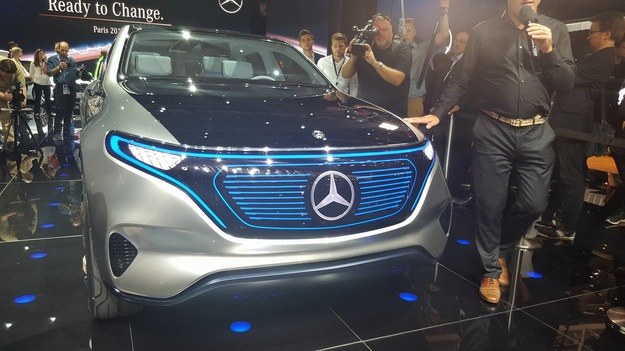 Mercedes zamierza pójść w kierunku aut elektrycznych /INTERIA.PL