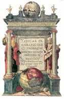 Merkator, strona tytułowa Atlasu, 1596 r. /Encyklopedia Internautica