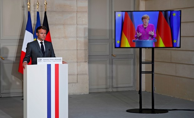 Merkel i Macron ogłaszają inicjatywę wsparcia dla Europy: Na stole 500 mld euro