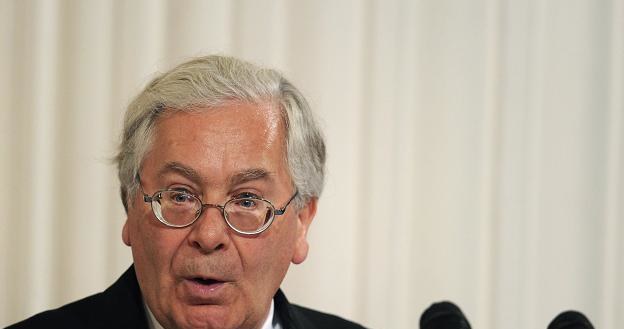 Mervyn King kończy pracę w Banku Anglii w czerwcu 2013 r. /AFP