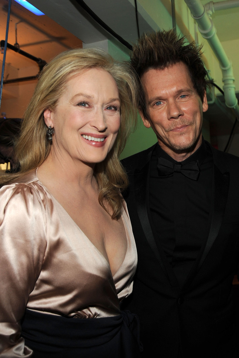 Meryl Streep i Kevin Bacon w 2010 roku /Kevin Mazur/WireImage /Getty Images