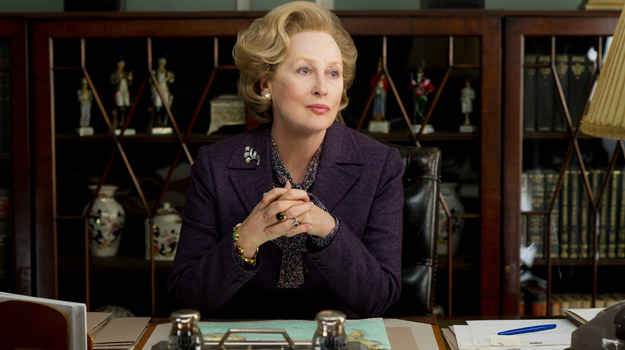 "Żelazna dama" na DVD Meryl Streep jako Margaret Thatcher /fot /materiały prasowe