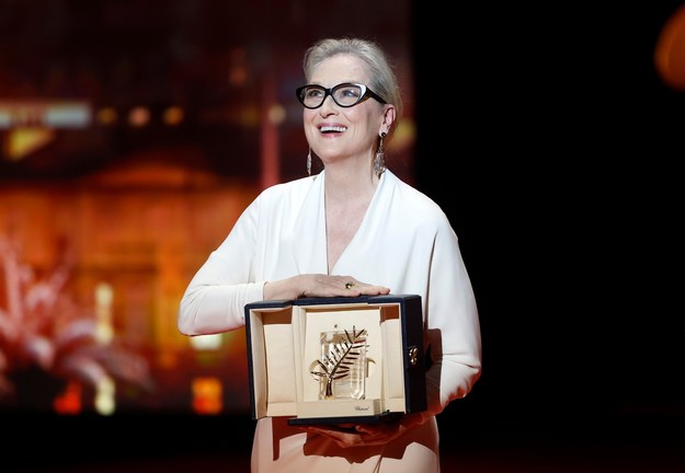 Meryl Streep laureatką Honorowej Złotej Palmy /SEBASTIEN NOGIER  /PAP/EPA