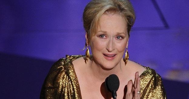 Meryl Streep nie kryła wzruszenia podczas oscarowej przemowy /AFP