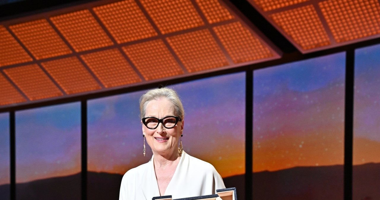 Meryl Streep z honorową Złotą Palmą /Stephane Cardinale - Corbis / Contributor /Getty Images