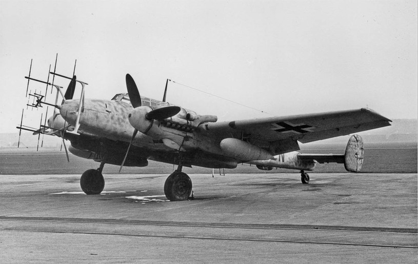 Messerschmitt Bf-110-G4 - ofiarą tego typu myśliwca padła "Zośka" /Wikimedia Commons – repozytorium wolnych zasobów /INTERIA.PL/materiały prasowe