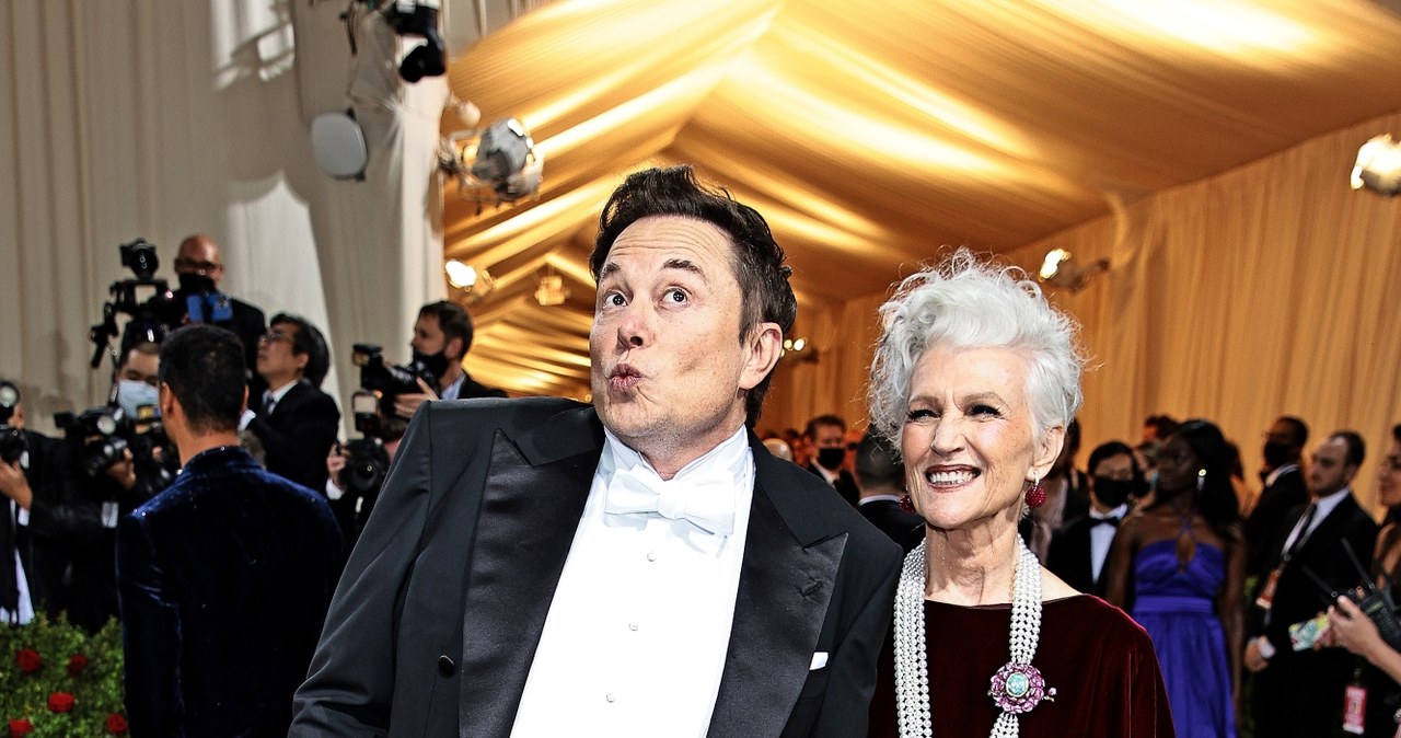 Met Gala 2022: Elon Musk z mamą, Maye Musk / Dimitrios Kambouris/Getty Image /Getty Images